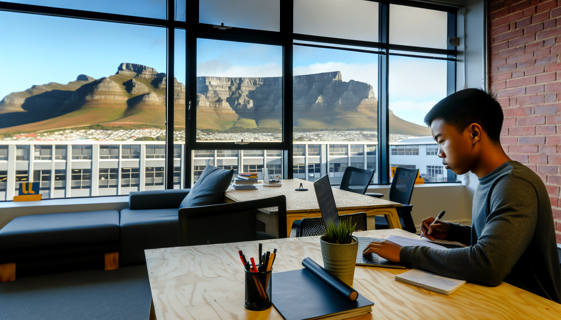 Mendaki Table Mountain Cape Town