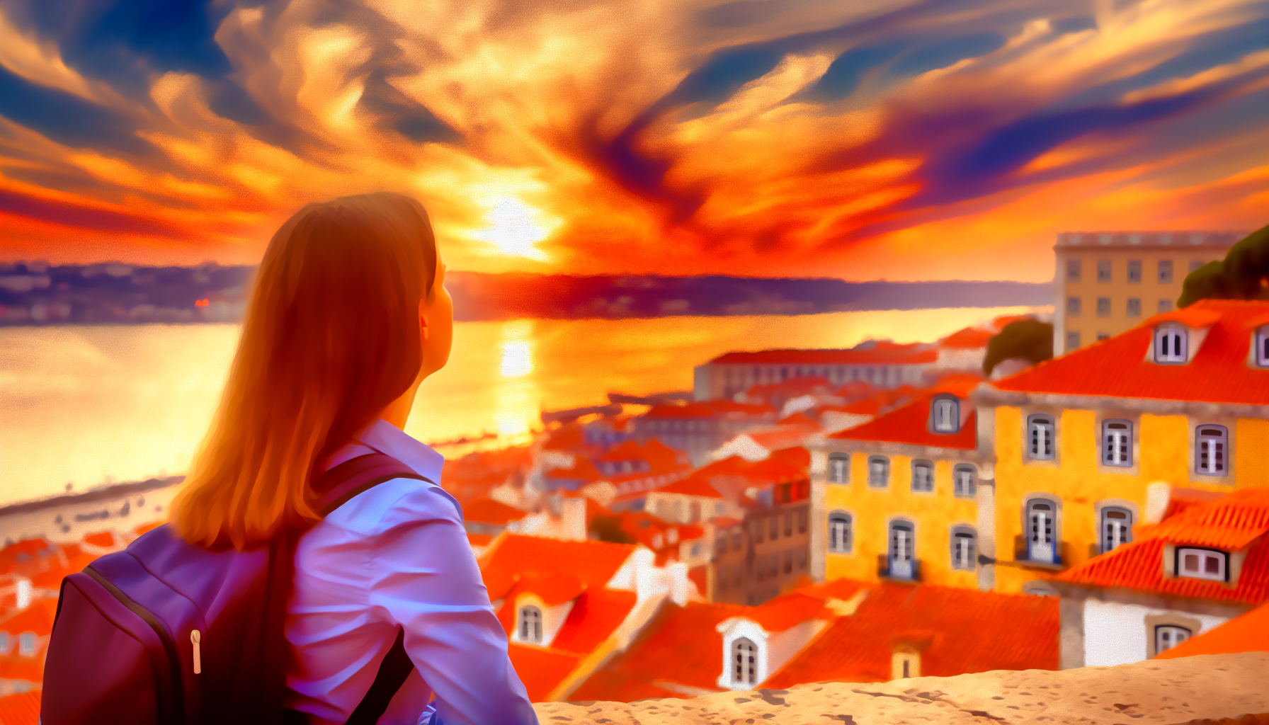 Jalan kaki di Bairro Alto